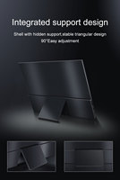 Monitor Portátil LED IPS Full HD de 13.3 Pulgadas con Retroiluminación, Directo de Fábrica, Personalizable, Expande la Capacidad de tu PC, Laptop o Teléfono; Duplica la Pantalla Secundaria