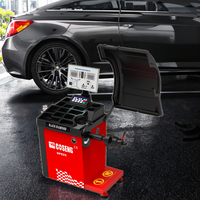 Équilibreuse de roues automatique professionnelle Coseng SP822, équipement d'alignement de roues, changeur de pneus LED, démonte-pneus