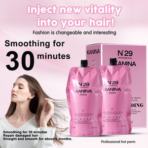 Salón profesional Cosmético Cabello Permanente Loción Soluciones de tratamiento Alisado Rebounding Fábrica Venta al por mayor Peinado del cabello - Product Image 4