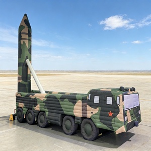 Modelo de Camuflaje de Vehículo de Combate de Infantería con Lanzador de Cohetes Inflable Personalizado de Simulación - Product Image 1