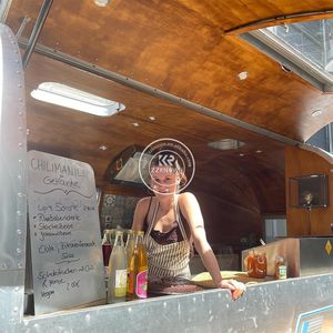 Carrito de Comida Móvil Estilo Callejero Chino 2025, Remolque de Comida, Estándar Australiano, Venta en Europa, Carrito de Comida Retro Móvil - Product Image 5