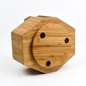 Wdf odm/oem עפרון מחזיק מארגן ניירת מדריך שולחן פשוט מגשים עץ כפרי עץ במבוק - Product Image 5