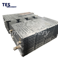 Dissipateur thermique à tube thermique solide personnalisé en aluminium extrudé avec 700 W de tubes thermiques intégrés, dissipateur thermique plat pour LED