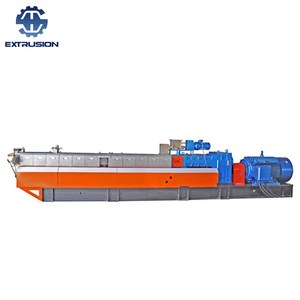 Nhựa <span class=keywords><strong>masterbatch</strong></span> PP PE PVC Pet Polymer pelletizing dòng đôi vít đùn - Product Image 3