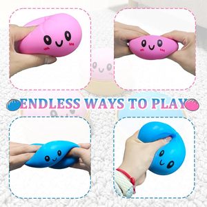 Giant Buns 25cm Food Dumpling Squishy Glitter Steamed Bun Baozi Mystery Box <b>Balls</b> Fidget Sensory Anti Stress PVC Plush Girls - Product Image 2