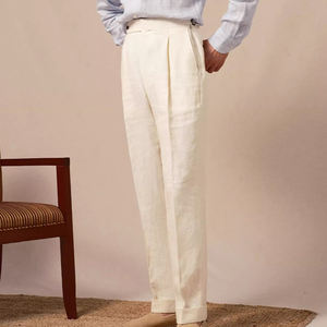 <span class=keywords><strong>Pantaloni</strong></span> Casual da <span class=keywords><strong>Uomo</strong></span> a Gamba Dritta per il Pendolarismo, <span class=keywords><strong>Pantaloni</strong></span> Formali Classici da <span class=keywords><strong>Uomo</strong></span>, <span class=keywords><strong>Pantaloni</strong></span> in Lino da <span class=keywords><strong>Uomo</strong></span>, Servizi di Produzione OEM - Product Image 5