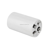 Boîtier de rangement et adaptateur de piles AA en plastique et métal GLOBALTONE GT3-1501A UM-3 (taille D) noir, à assembler soi-même pour l'électronique