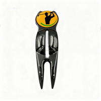Outil de réparation de divots de golf tout-en-un, marqueur de ligne de balle de golf, en alliage durable, accessoires pratiques pour le golf sur le terrain