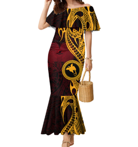 <span class=keywords><strong>50</strong></span> Papua New ghinea indipendenza abiti lunghi da donna con spalle scoperte Papua nuovo abito da ghinea - Product Image 4
