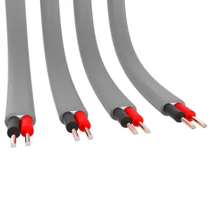 VDE CE power electricity cable flat 0.75 1.5 2.5 flat flex cable