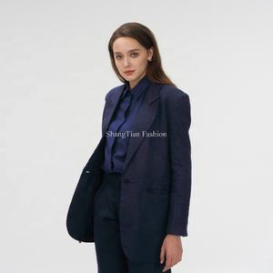 Traje Elegante y Sexy para Mujer, Otoño Invierno 2025, a la Moda, de Alta Calidad, Holgado y de Talla Grande - Product Image 4