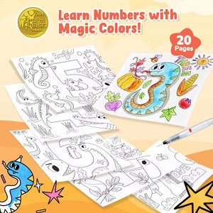 Joycat Hot Selling Schattige MAGIC Waterverfboeken Magische Waterpen Boek Water Onthullende Kleurboek voor Kinderen - Product Image 3