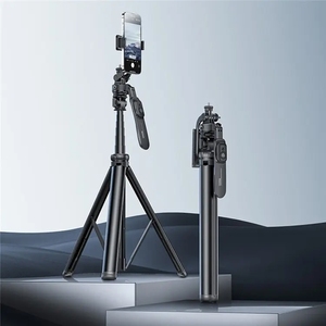 Precio al por Mayor <span class=keywords><strong>YESIDO</strong></span> SF17 Trípode Metálico Retráctil Multifuncional, Palo Selfie para Teléfonos Celulares y Cámaras - Product Image 2