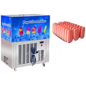 Máquina Expendedora Comercial de Helados de Hielo, 1/2/4 Moldes, Máquina para Hacer Helados de Frutas con Múltiples Sabores - Product Image 6