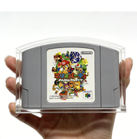 Vente en gros clair Jeu vidéo magnétique acrylique étui Protection UV pour Nintendo Game Boy Console de stockage d'affichage