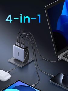 UGREEN 140W USB C充電器 Nexode X PD 3.0 4ポート GaN充電器 ノートパソコン充電器 折りたたみ式急速充電ブロック MacBook Pro、<span class=keywords><strong>Dell</strong></span>対応 - Product Image 4