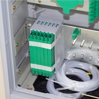 Ftth Outdoor Telecom 48 96 144 288 Core Gabinete de distribución de fibra óptica Almacenamiento de red Gabinete de conexión cruzada de fibra óptica