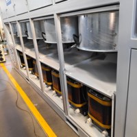 Banc de charge conteneurisé 5000 KVA résistif inductif pour test de générateur de centre de données