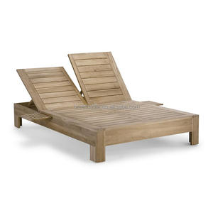 Chaises longues en teck pour hôtel-resort, <span class=keywords><strong>double</strong></span> place, pour piscine, meubles <span class=keywords><strong>de</strong></span> jardin, meubles <span class=keywords><strong>de</strong></span> <span class=keywords><strong>bain</strong></span> <span class=keywords><strong>de</strong></span> <span class=keywords><strong>soleil</strong></span> en plein air - Product Image 3