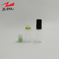 Bouteille compte-gouttes en plastique PET de 10 ml, 15 ml, 20 ml TPD V3 pour liquides et huiles
