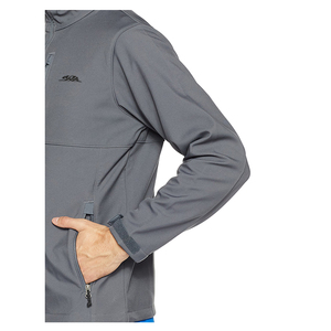 Sweat à capuche zippé pour homme, coupe oversize, avec broderie 3D et imprimé délavé, idéal pour l'échauffement <span class=keywords><strong>de</strong></span> basketball – Collection Automne - Product Image 4