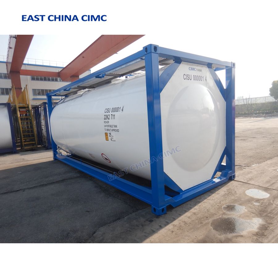 CIMC 20ft 25000Liters 26000Liters Stainless Steel T11 ISO Tank for Sale ...