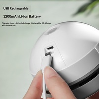 Mini Aspiradora de Escritorio USB Recargable, Colector de Polvo Portátil Inalámbrico, Limpiador de Teclado, Eliminador de Migas y Polvo