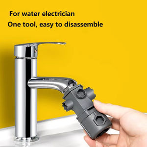 Alles-In-Één Kraan Beluchter Sleutel Gereedschap Kraan Sleutel Sanitair Verwijderingsmondstuk Sanitair Reparatie Tool - Product Image 2