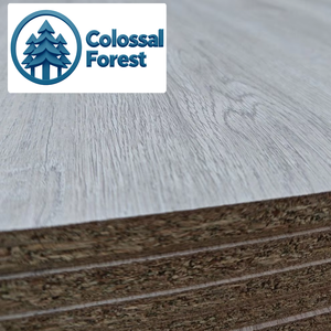 18mm 3/4&quot; Block Board HDF White Melamine <strong>Chipboard</strong> Sheets Flakeboards MFC Particleboard - Product Image 4