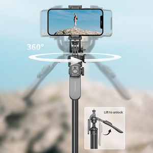 <span class=keywords><strong>Precio</strong></span> <span class=keywords><strong>de</strong></span> fábrica Telescópico Anti-vibración Aleación <span class=keywords><strong>de</strong></span> aluminio Trípode ajustable Teléfono móvil <span class=keywords><strong>Bluetooth</strong></span> 360 Girar <span class=keywords><strong>Selfie</strong></span> Stick - Product Image 2