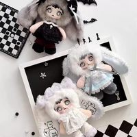 Nouveau produit scellé original 6 pièces/boîte Nommi Heymi Série Jeu de la Sorcière Poupée en peluche Boîte mystère Poupées en vinyle Breloques de sac pendentif gothique