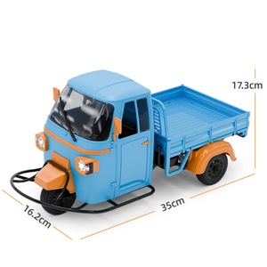 Tricycle RC SJY-WP22 1/10 2.4G RTR, modèle de camion à trois roues télécommandé avec lumières LED et effets musicaux, voitures pour adultes, cadeau - Product Image 5