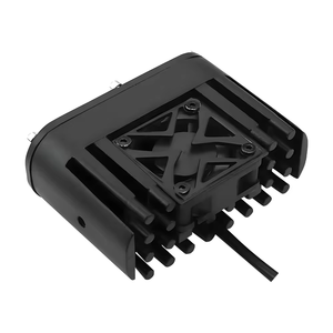 ไฟสปอร์ตไลท์เสริมหน้ารถมอเตอร์ไซค์ 2 เลนส์ LED สีเหลืองขาว ไฟสูง-ต่ำ พร้อมพัดลม - Product Image 5