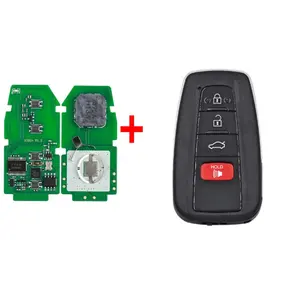 FT02-PH0440B Lonsdor KH100 + K518 PRO FT02 PH0440B 312/314/433.58/434.42Mhz untuk Toyota RAV4 Avalon HAICE Wildlaner 8A Chip Remote