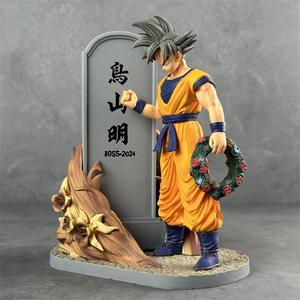 Figura de PVC Conmemorativa de <span class=keywords><strong>Akira</strong></span> Toriyama, Goku Super Saiyan, Modelo de Anime, Juguete Coleccionable, Set de Figuras de Acción, Decoración de Escritorio con Temática de Películas y TV - Product Image 4
