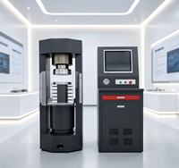 Máquina de Prueba de Compresión Automática de 2000KN, Máquina de Prueba de Resistencia a la Compresión de Materiales Totalmente Automática