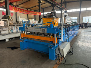 Componenti del nucleo del motore del cambio trapezoidale a 6 costole macchina per il Rollforming a 2 strati macchina per la produzione automatica di piastrelle di fabbrica - Product Image 6