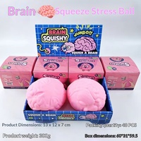 Balle en gel de caoutchouc géante anti-stress à rebond rapide pour farces et décompression