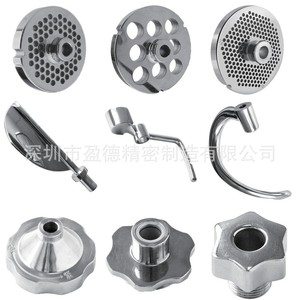Hachoir à viande Evershine, lame ronde en acier inoxydable, grille universelle, plusieurs tailles, accessoires - Product Image 2