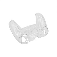 KJH-Étui de protection transparent en cristal pour manette PS5, accessoires de jeu pour manette Sony PlayStation 5