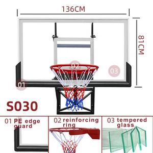 Cerceau de <span class=keywords><strong>basket</strong></span> suspendu réglable en hauteur murale directe d'usine - Product Image 2