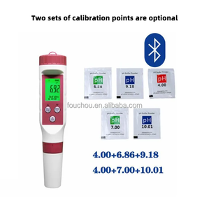 Testador de PH de Água Aquacultura 4 em 1 Bluetooth 2025, Medidor Inteligente de TDS e EC para Piscinas, Analisador de Qualidade da Água Potável - Product Image 5