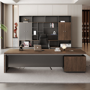 <span class=keywords><strong>Escritorio</strong></span> Ejecutivo Moderno <span class=keywords><strong>Extensible</strong></span> de <span class=keywords><strong>Madera</strong></span> Ecológica con Almacenamiento para Uso en el Hogar y la Villa, Diseño Elegante - Product Image 4