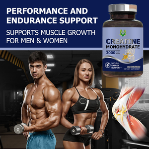 Private Label <b>Creatine</b> Monohydrate Capsules 3000MG Recovery Energy Strength Endurance Support Athletic Performance for Men Women - Product Image 5