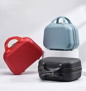 Sac à cosmétiques de voyage portable <span class=keywords><strong>ultra</strong></span>-léger et durable de 14 pouces <span class=keywords><strong>valise</strong></span> cadeau à main de stockage multicouche de grande capacité pour la vente en gros - Product Image 2