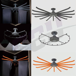 Cestino Rotante Multifunzionale CCH per Armadio, <span class=keywords><strong>Appendiabiti</strong></span> <span class=keywords><strong>ad</strong></span> <span class=keywords><strong>Angolo</strong></span> per Organizzazione Guardaroba - Product Image 4