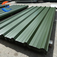 Tôles de toiture en métal ondulé prélaqué PPGI, tôles de toiture en zinc aluminium GI prélaqué, prix des tôles de toiture ondulées