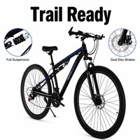 Vélos de Montagne Noirs Haute Qualité 29 Pouces / VTT 26 Pouces / Vélos de Montagne Chine Cadre Acier au Meilleur Prix