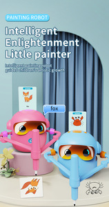 Robot de <span class=keywords><strong>Dessin</strong></span> Interactif Éducatif pour Enfants - Jouet Intelligent d'Éveil et de Peinture - Jouet d'Apprentissage Précoce en Anglais pour Enfants - Product Image 5