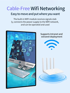 32 inch quảng cáo trong nhà máy rk3568 2G + 32G kỹ thuật số biển cảm ứng LED Máy nghe nhạc tủ - Product Image 3